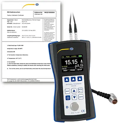 Condition Monitoring Device PCE-TG 300-NO5/90-ICA incl. ISO calibration certificate