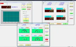 Contact Thermometer PCE-T390 software