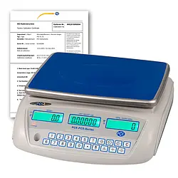 Counting Scale PCE-PCS 6- ICA Incl. ISO Calibration Certificate