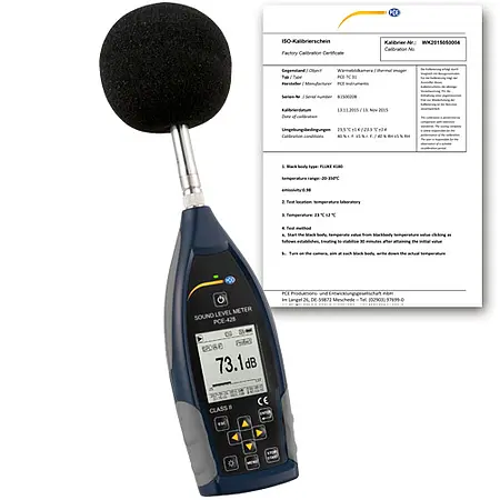 Data Logger with USB Interface with Calibration Certificate PCE-428