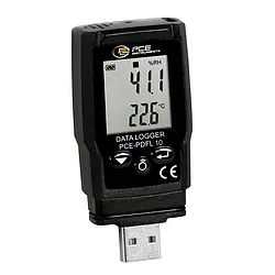 Data Logger with USB Interface PCE-PDFL 10