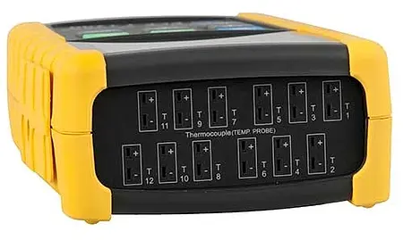 Data Logger with USB Interface PCE-T 1200 connections