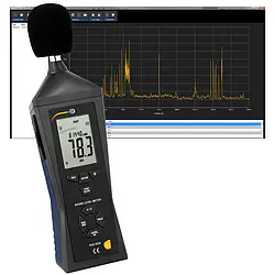 Decibel Meter PCE-322ALEQ-ICA incl. ISO Calibration Certificate