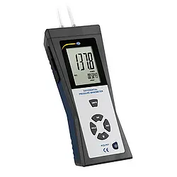 Differential Pressure Meter PCE-P01-ICA Incl. ISO Calibration Certificate