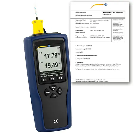 Environmental Meter PCE-T 330-ICA incl. ISO Calibration Certificate