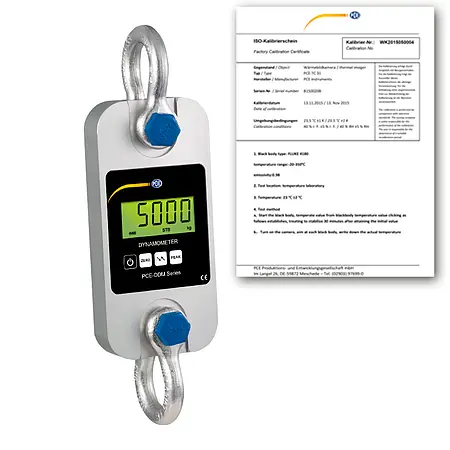 Force Gage PCE-DDM 5WI-ICA Incl. ISO Calibration