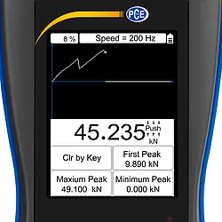 Force Gage PCE-DFG N 50K display