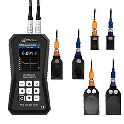 Handheld Ultrasonic Flow Meter Front