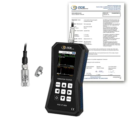 HVAC Meter PCE-VT 3900-ICA incl. ISO Calibration Certificate