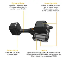 Endoscope camera PCE-VE 1500-60200 description