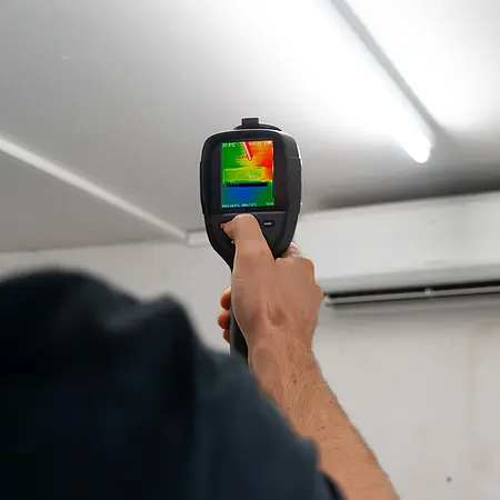 Infrared Imaging Camera PCE-TC 33N measurement of lighting