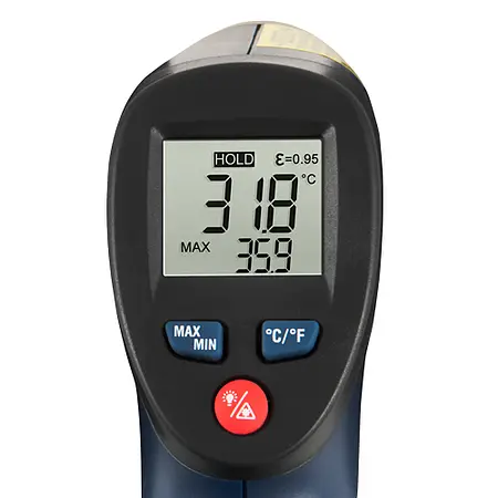 Infrared Thermometer PCE-777N display