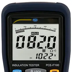 Isolation Meter display