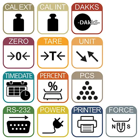 Laboratory Balance features