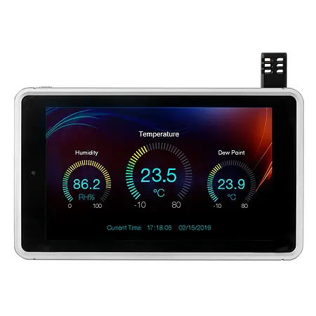 Laboratory Hygrometer Display