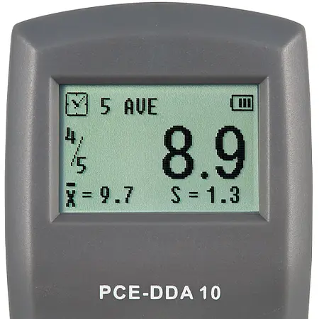 Material Tester PCE-DDA 10 Shore A Display