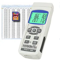 Multi Channel Temperature Data Logger PCE-T390