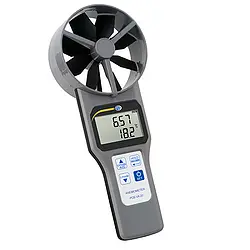 Multifunction Wind Speed Meter with Flow Hoods PCE-VA 20-SET meter