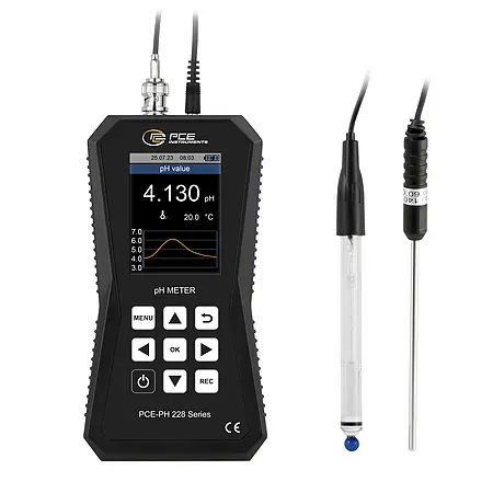 pH Meter / pH Tester Frontal