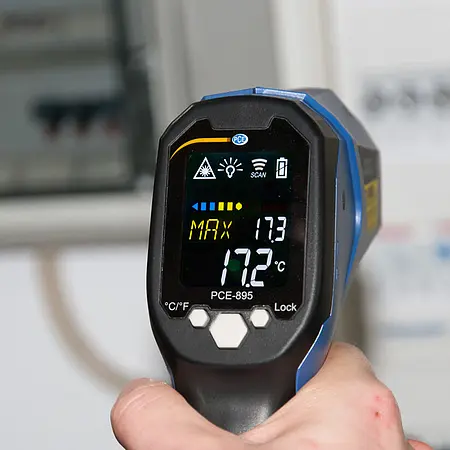 Pyrometer PCE-895 application