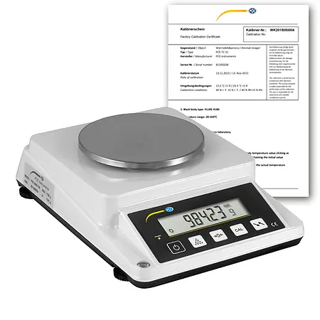 Quadrant Scale PCE-DMS 1100-ICA Incl. ISO Calibration Certificate