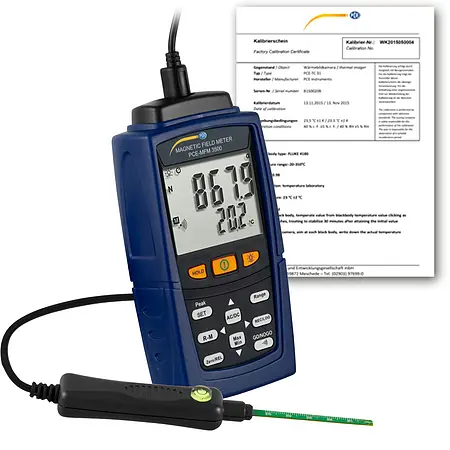 Radiation Detector PCE-MFM 3500-ICA Incl. ISO Calibration Certificate