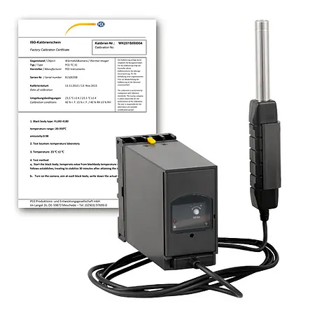 SPL Meter PCE-SLT-TRM-24V-ICA incl. ISO Calibration Certificate