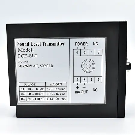 SPL Meter PCE-SLT-TRM-ICA incl. ISO calibration certificate