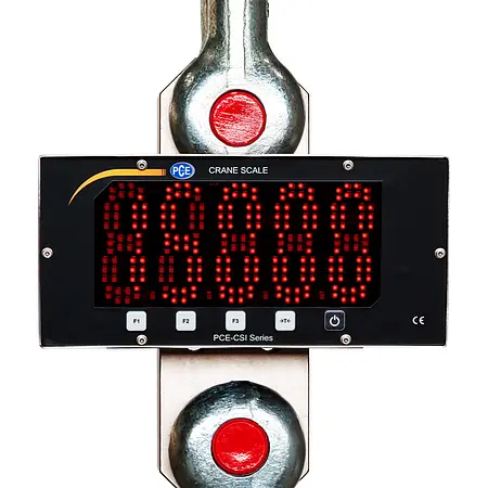 Suspended Scale display