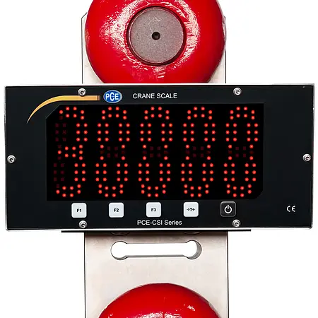 Suspended Scale display