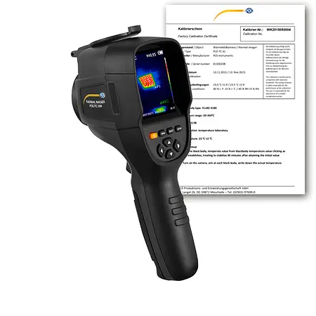 Temperature Meter PCE-TC 33N-ICA incl. ISO Calibration Certificate