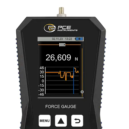 Tensile Tester Display