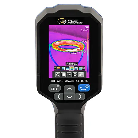 Thermal Imaging Camera Display