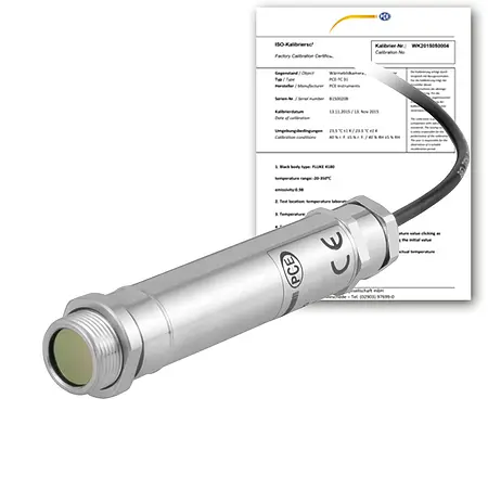 Thermo Transducer PCE-IR 50-ICA incl. ISO Calibration Certificate