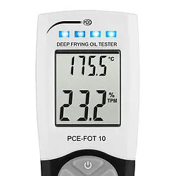 Thermometer for Frying Oil / Cooking Oil Tester PCE-FOT 10 display