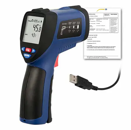 Thermometer PCE-890U-ICA incl. ISO Calibration Certificate