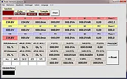 Three-Phase Power Meter software