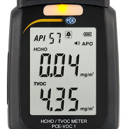 VOC Environmental Tester PCE-VOC 1 Display