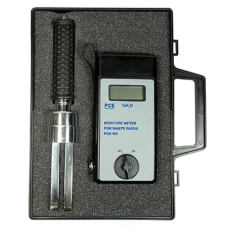 Waste Paper Moisture Analyzer PCE-W3 Case