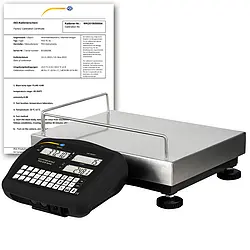 Weighing Platform PCE-SCS 60-ICA incl. ISO Calibration Certificate