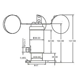 Wind Speed Meter PCE-FST-200-201-I