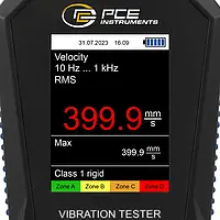 Accelerometer display