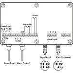 Air Flow Meter PCE-WSAC 50-120 technical drawing