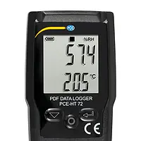 Air Humidity Meter PCE-HT 72 display