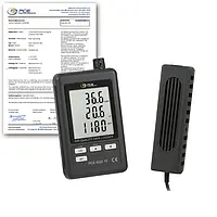 CO2 Data Logger PCE-AQD 10-ICA incl. ISO Calibration Certificate