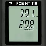 Display of Data Logger for Temperature and Humidity PCE-HT 110-ICA incl. ISO Calibration Certificate