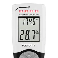 Food / Hygiene Frying Oil Meter PCE-FOT 10 display