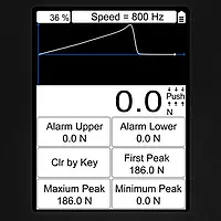 Force Gage PCE-DFG N 10 display