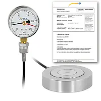 Force Gage PCE-HFG 25K-E100-ICA Incl. ISO Calibration Certificate