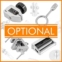 Force Gauge PCE-DFG N 5K clamps